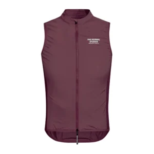 Mechanism Stow Away Gilet AW23 - Light Burgundy