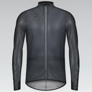 CHAQUETA LIGERA IMPERMEABLE PLUVIA UNISEX TRUE BLACK