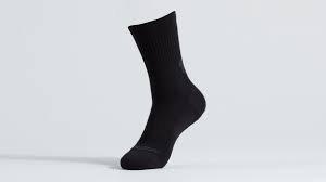 COTTON TALL SOCK BLACK