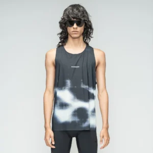 HK - MENS RACE SINGLET OXIDE NIGHT