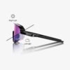 SLENDALE® Gloss Black Purple Mirror Photochromic Lens - Thumbnail Image 2