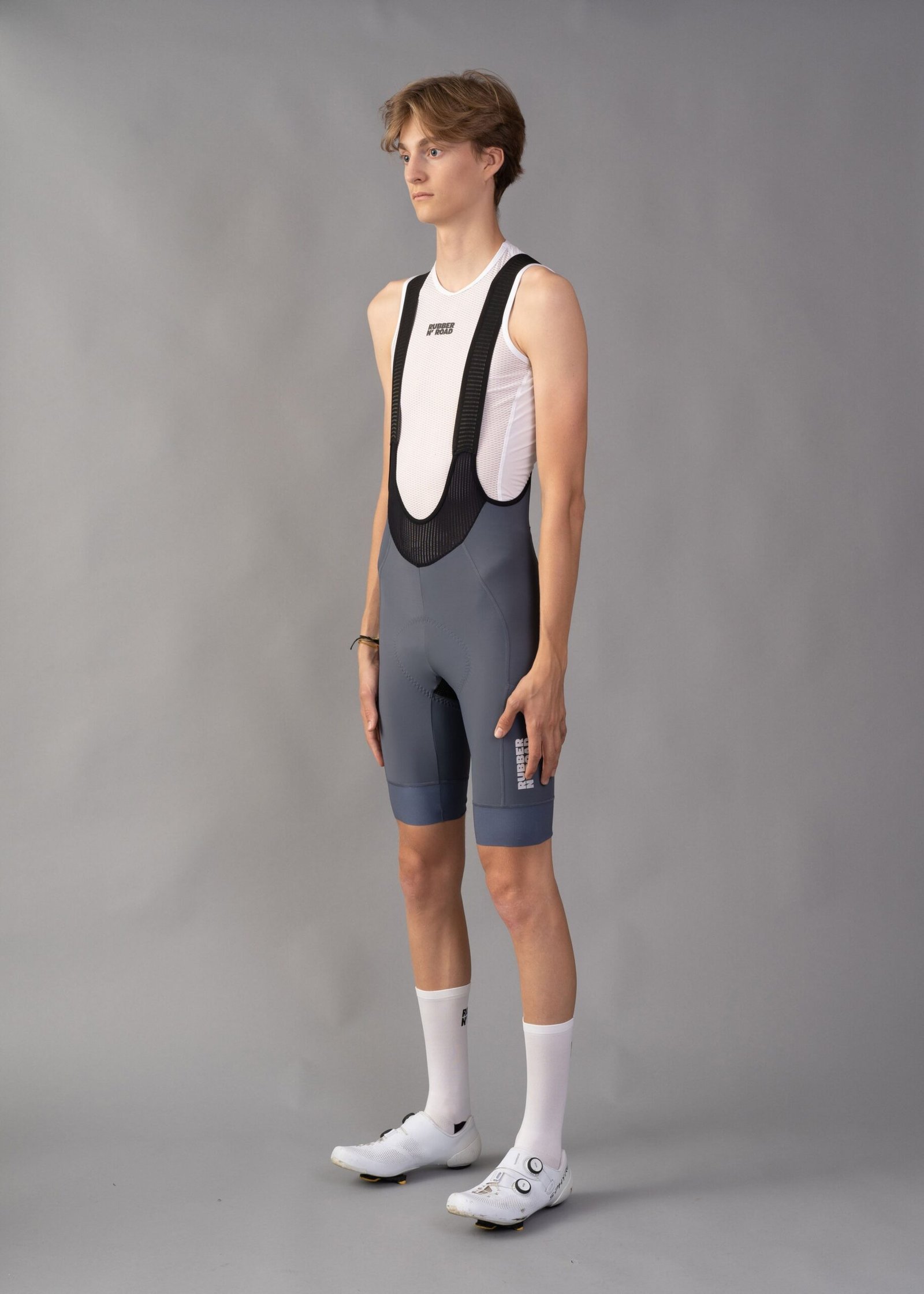 PREVAIL BIB SHORTS SLAB GREY - MENS - Imagen 2