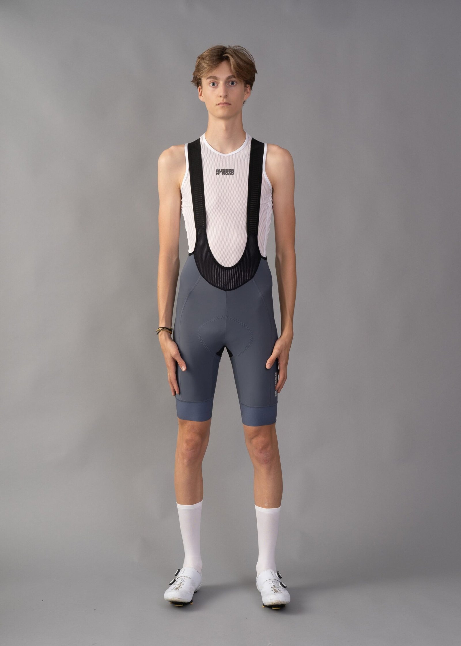 PREVAIL BIB SHORTS SLAB GREY - MENS - Imagen 3