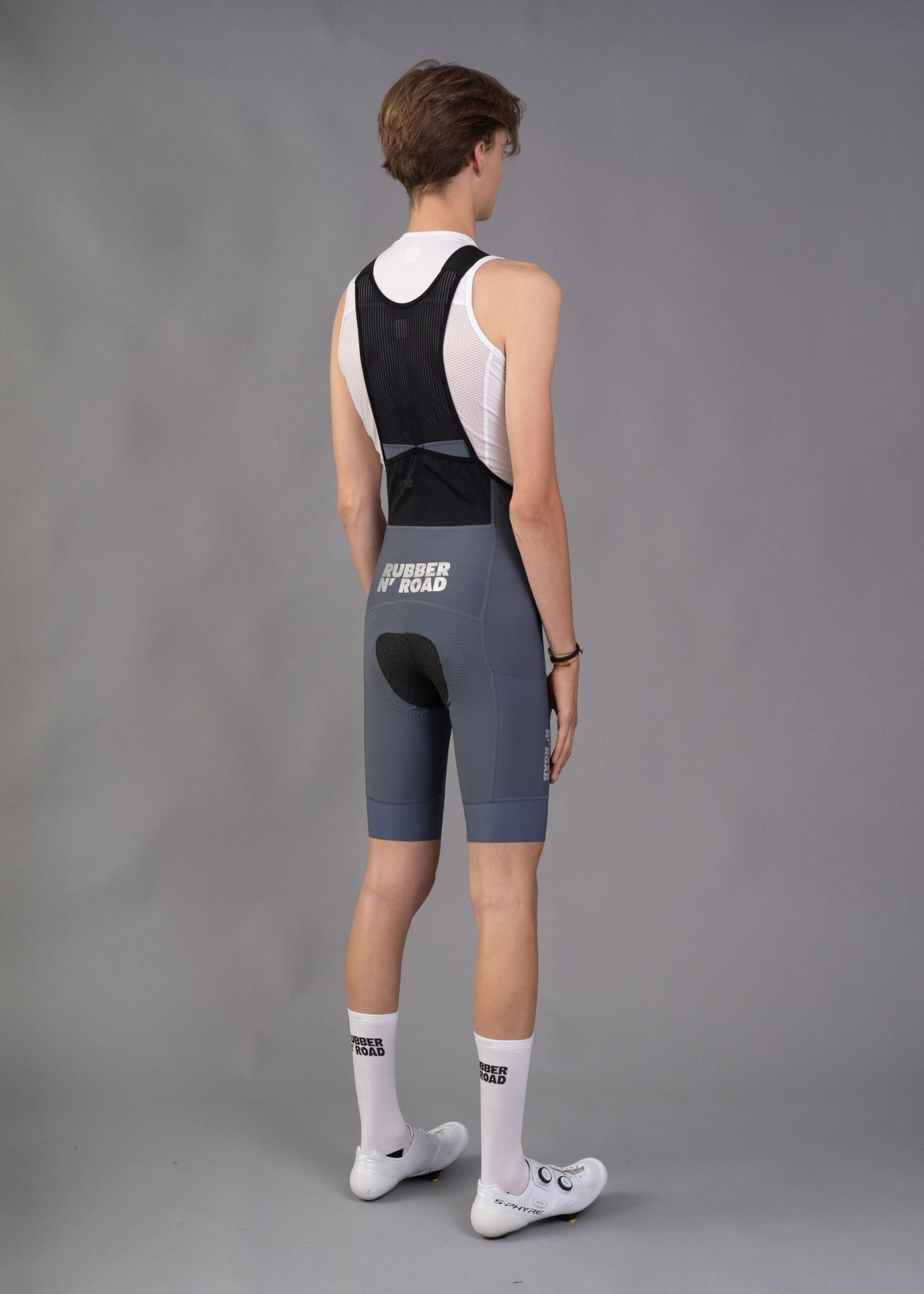 PREVAIL BIB SHORTS SLAB GREY - MENS - Imagen 4